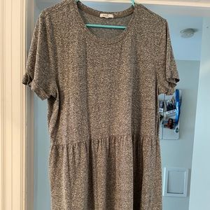 Zsupply heather gray T-shirt dress